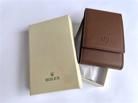 leather cover for rolex|rolex watch bag.